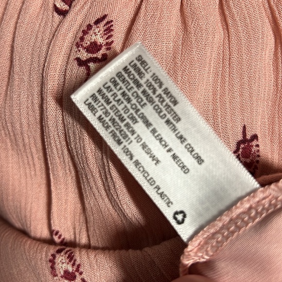 3/$15 Mossimo One Shoulder Ruffle Pink Mauve Rayon Dress - Picture 7 of 7